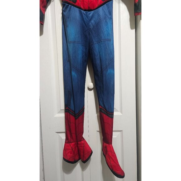 Spider-Man Far From Home Kid Muscle Costume Hasbro Glow FX Mask Halloween Marvel - Picture 4 of 13